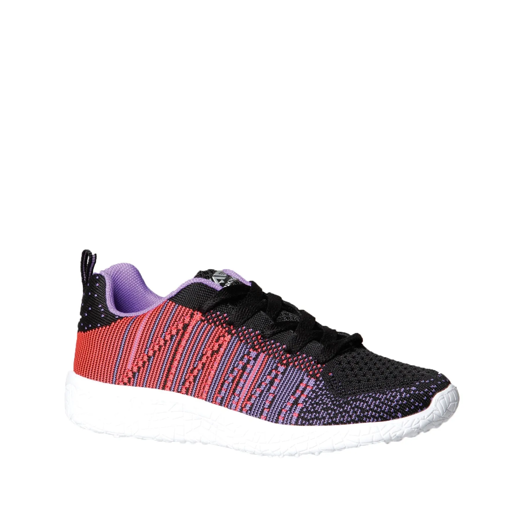 Aerosport Create Boys Youth Casual Black/Purple Running Shoes