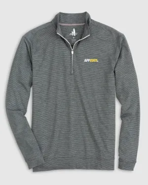 App State Vaughn Striped Performance 1/4 Zip