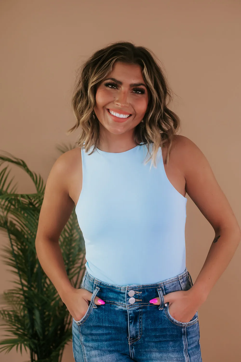 Better Than Ever Bodysuit, Lt. Blue