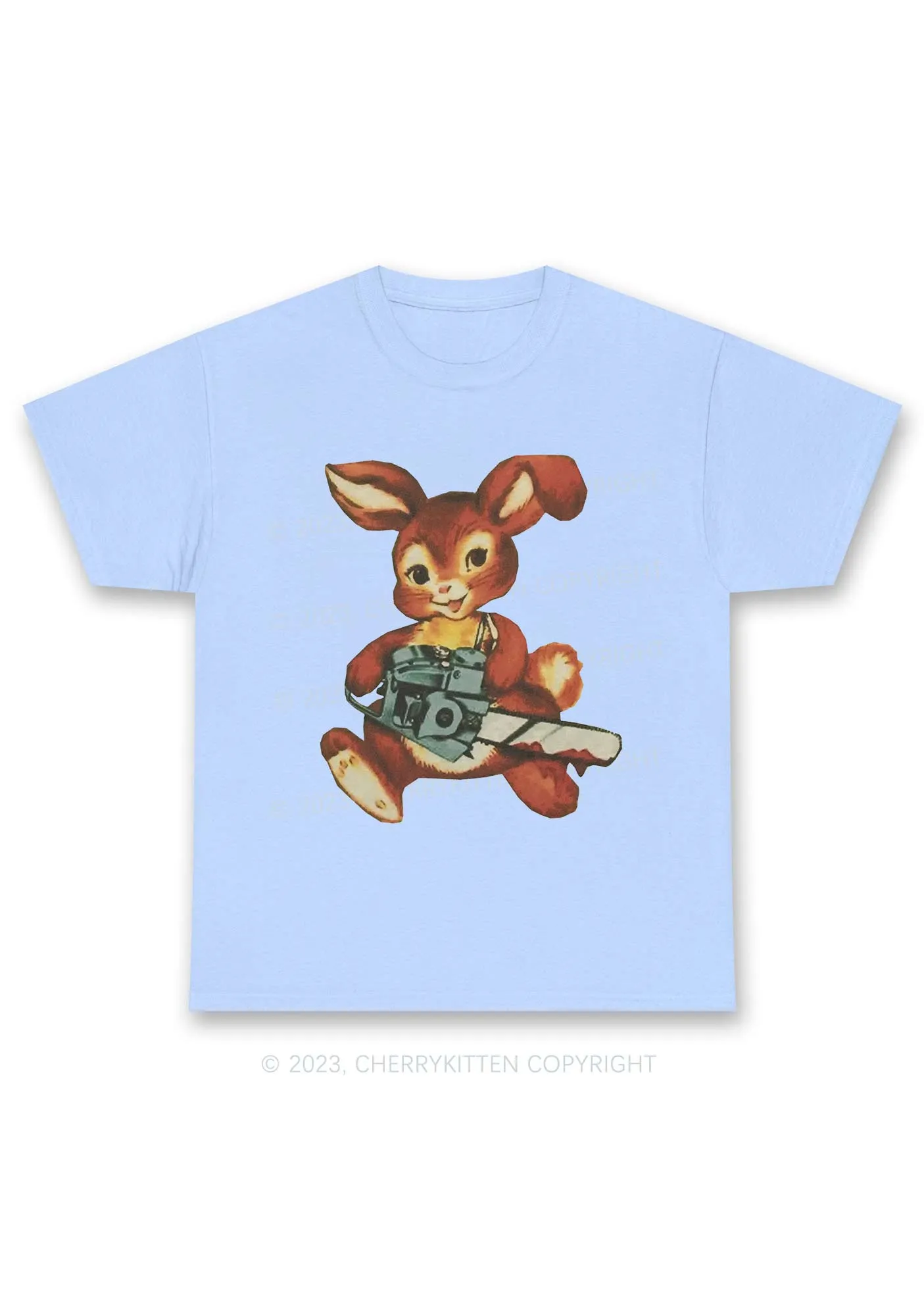 Chainsaw Bunny Chunky Shirt Cherrykitten