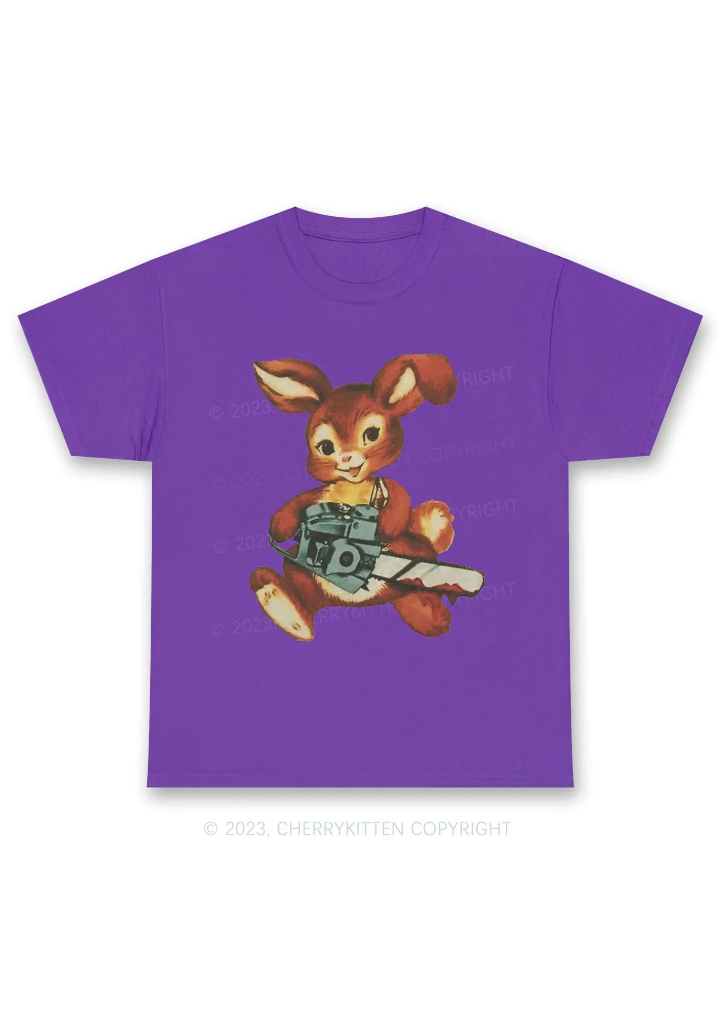 Chainsaw Bunny Chunky Shirt Cherrykitten