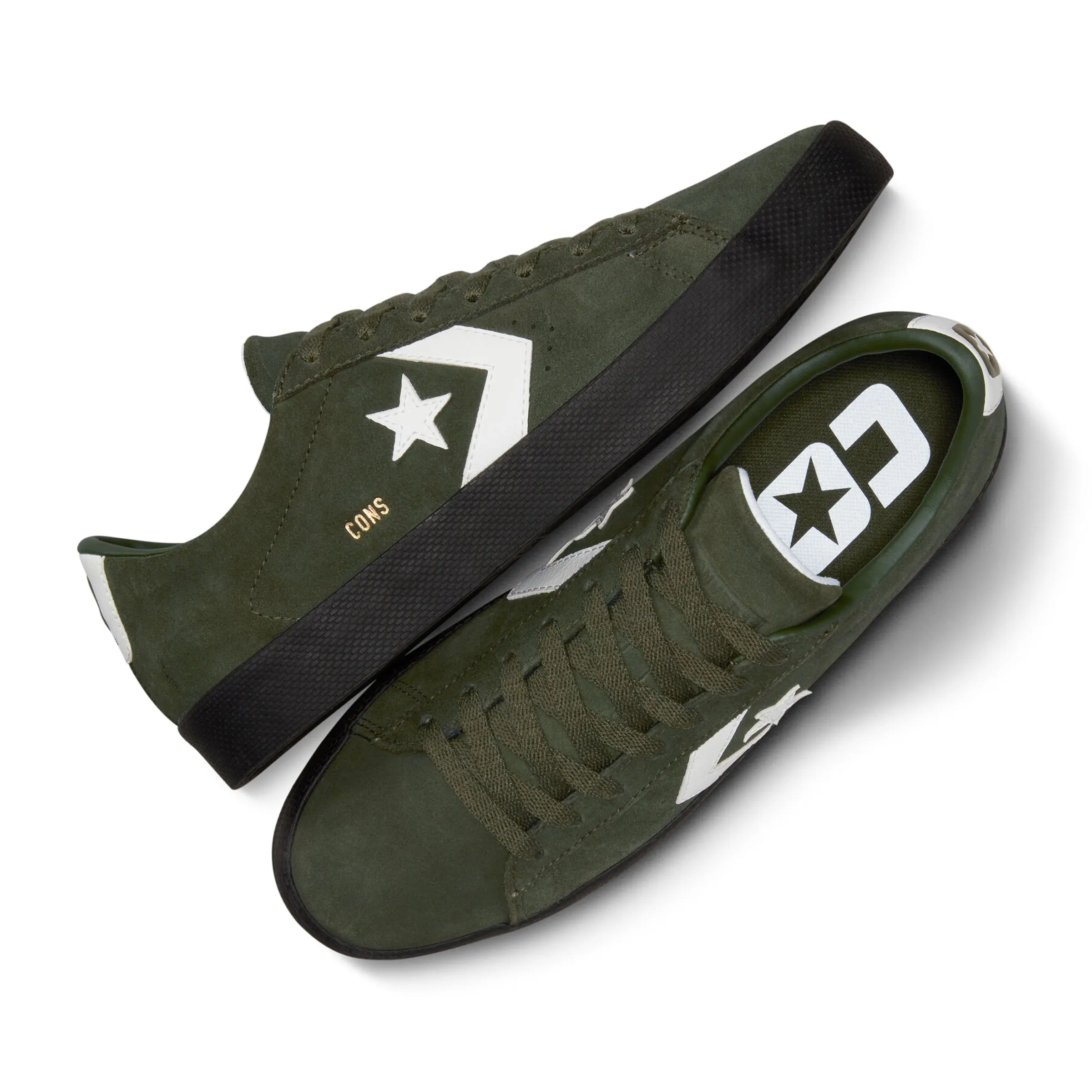 CONS PL Vulc Pro OX - Forest Shelter Green/White/Black