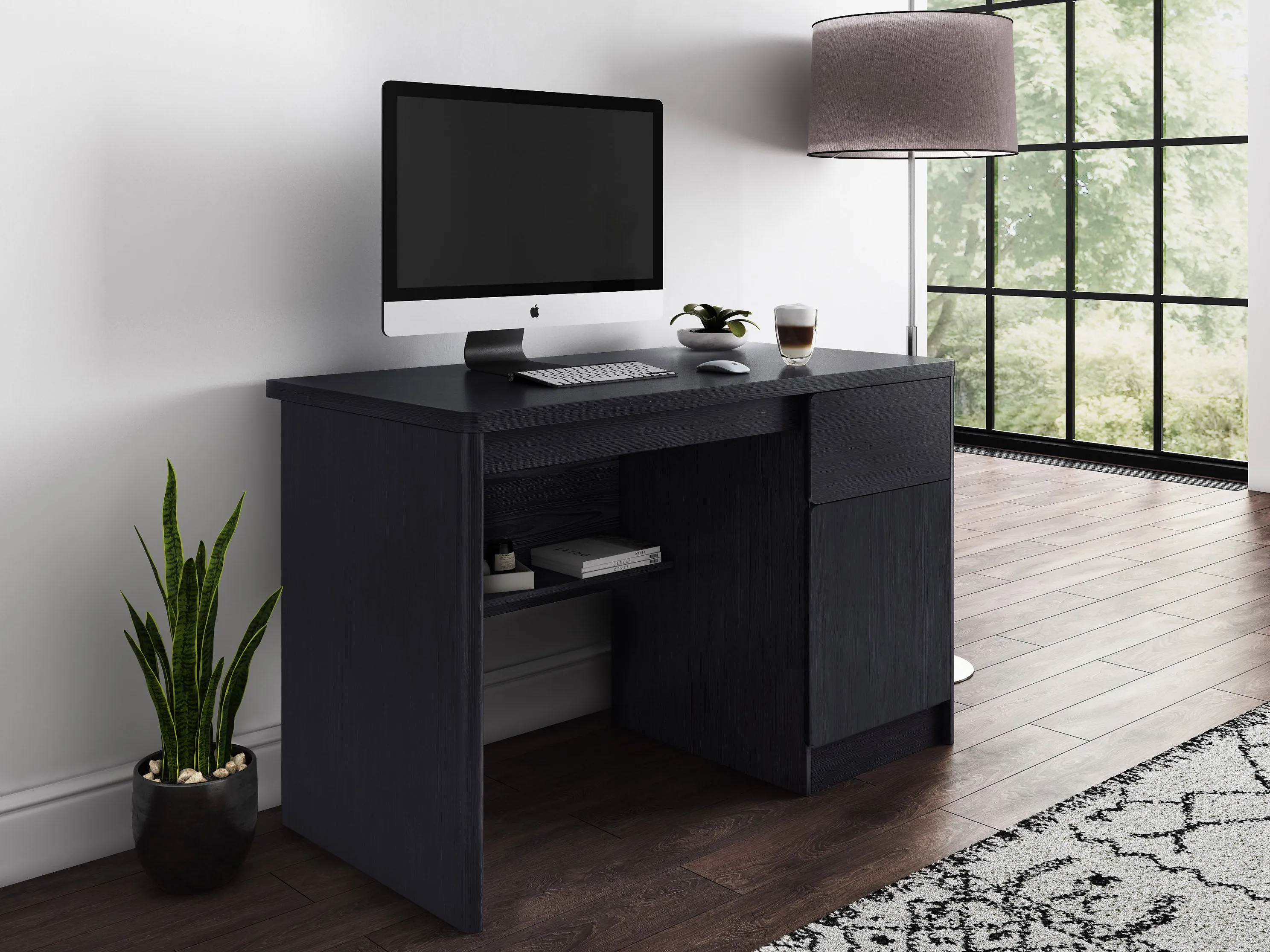 Desk with Cabinet