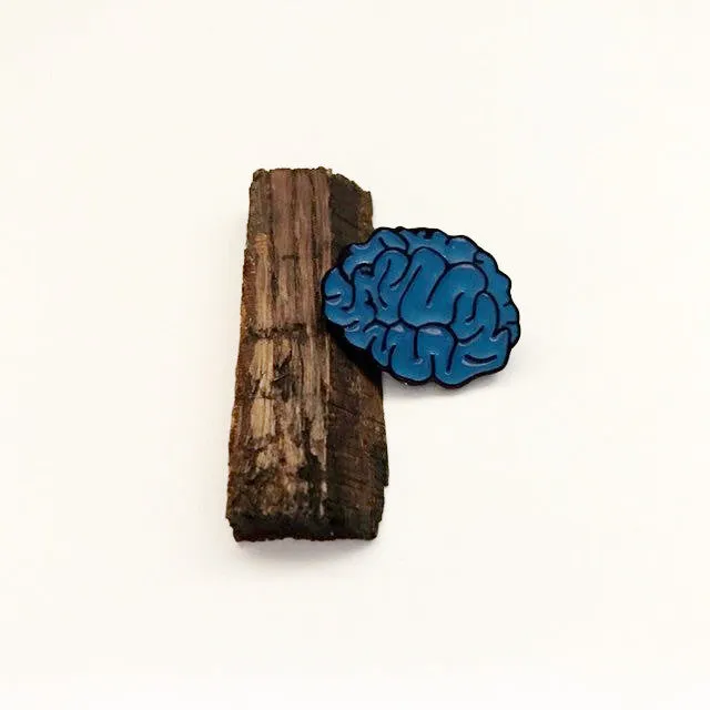 Enamel brain pin