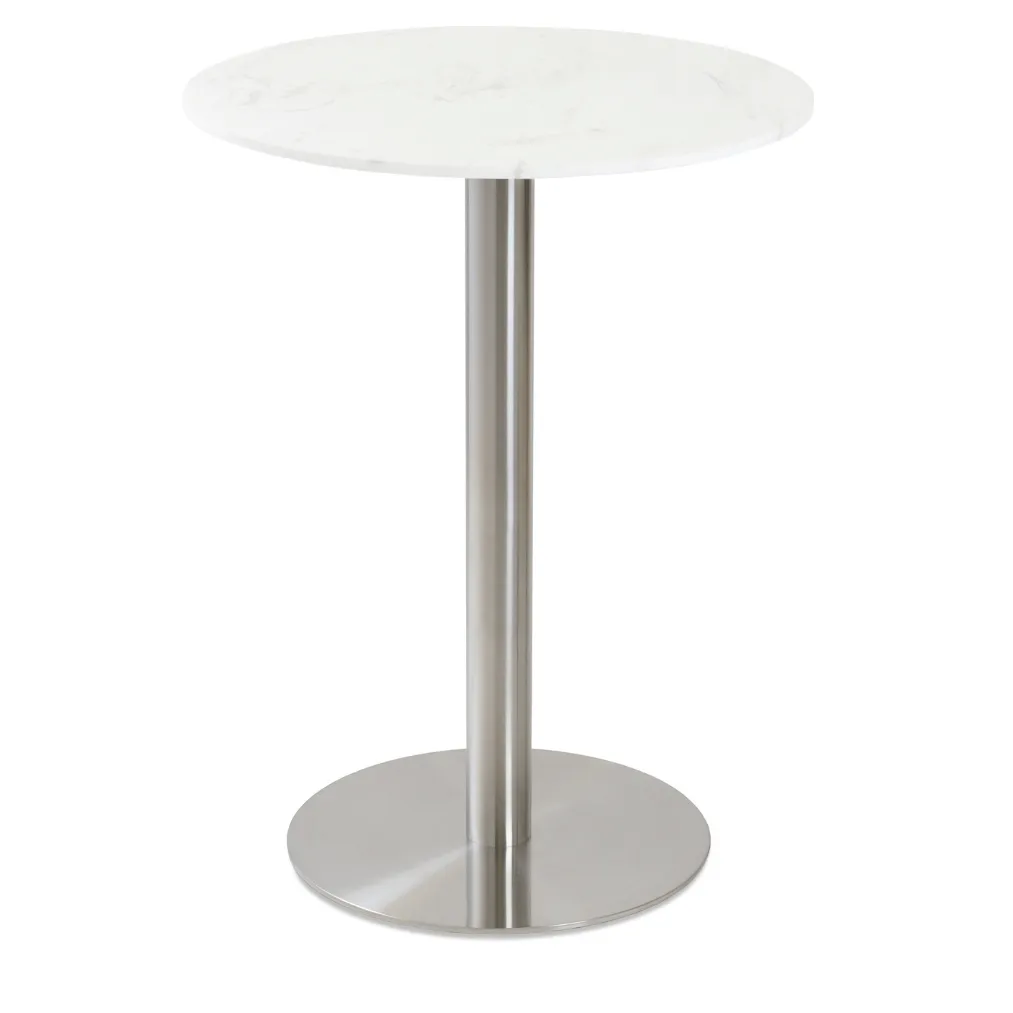 Marble High Top Tango Bar Table