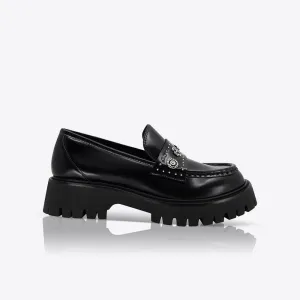 Maritime Loafer Black/Silver