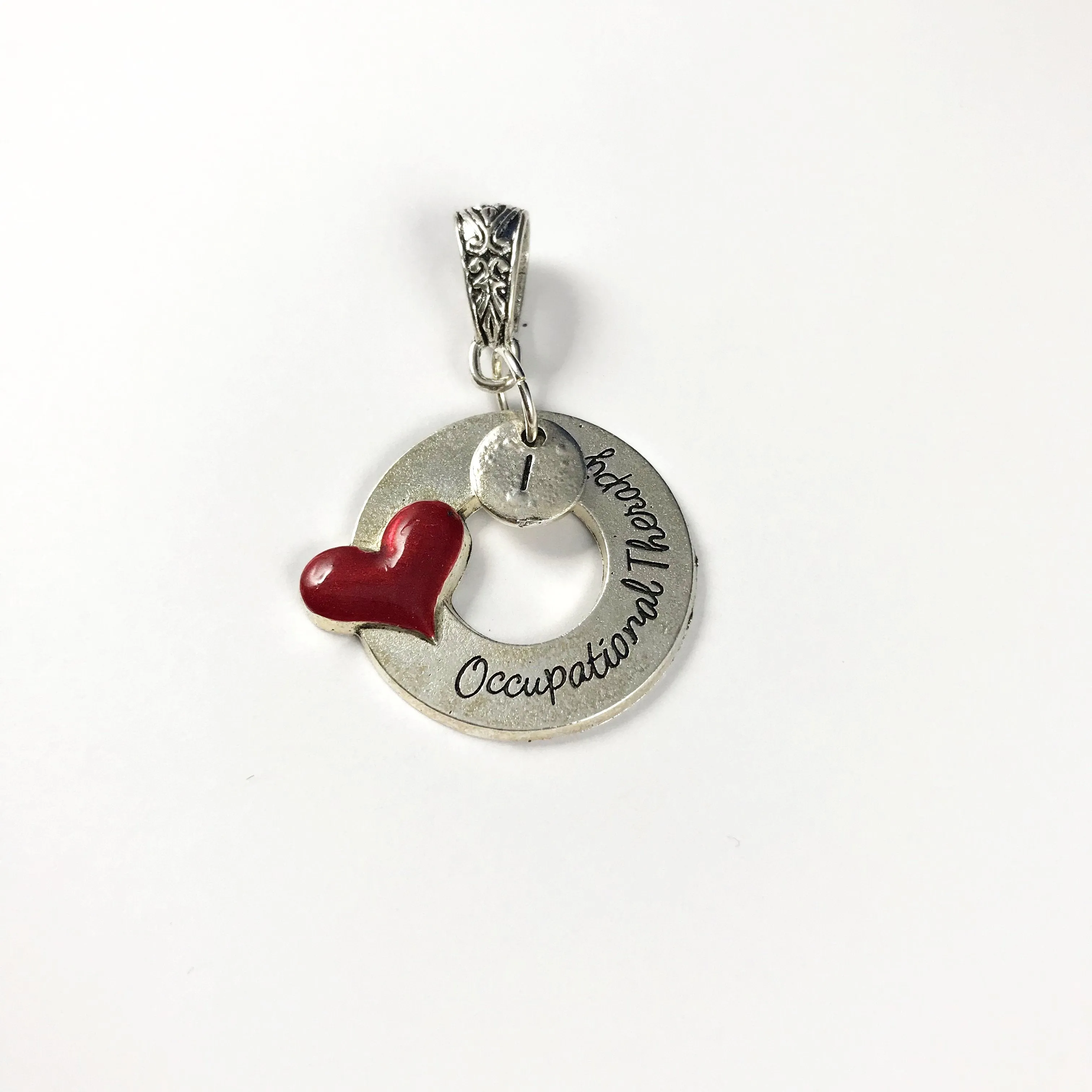 "I Heart Occupational Therapy" Necklace