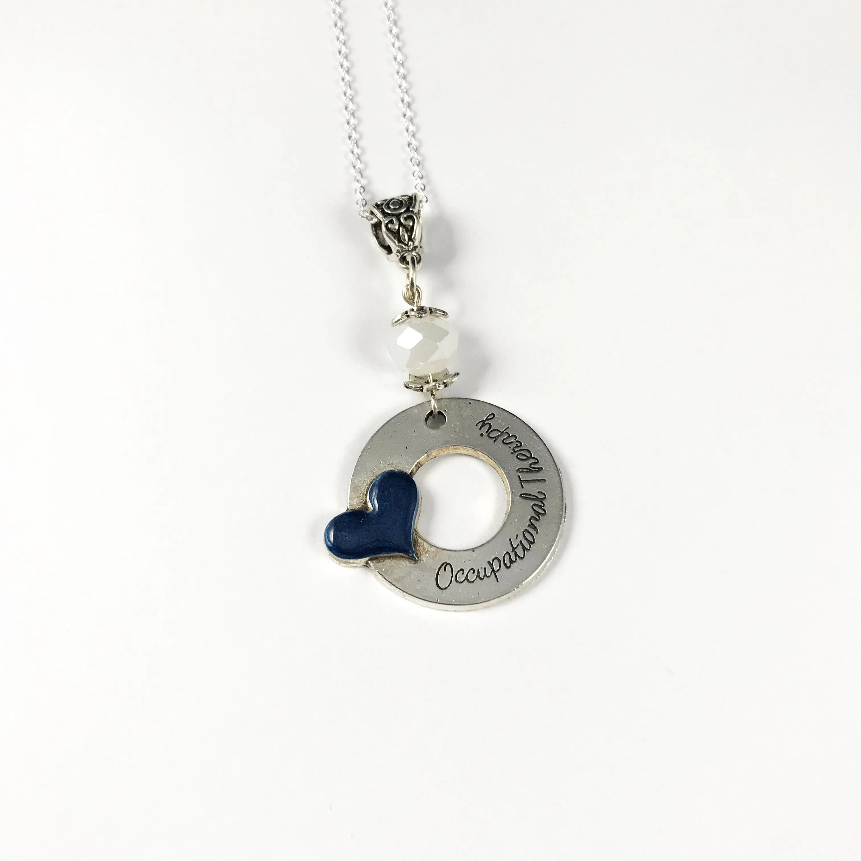 "I Heart Occupational Therapy" Necklace