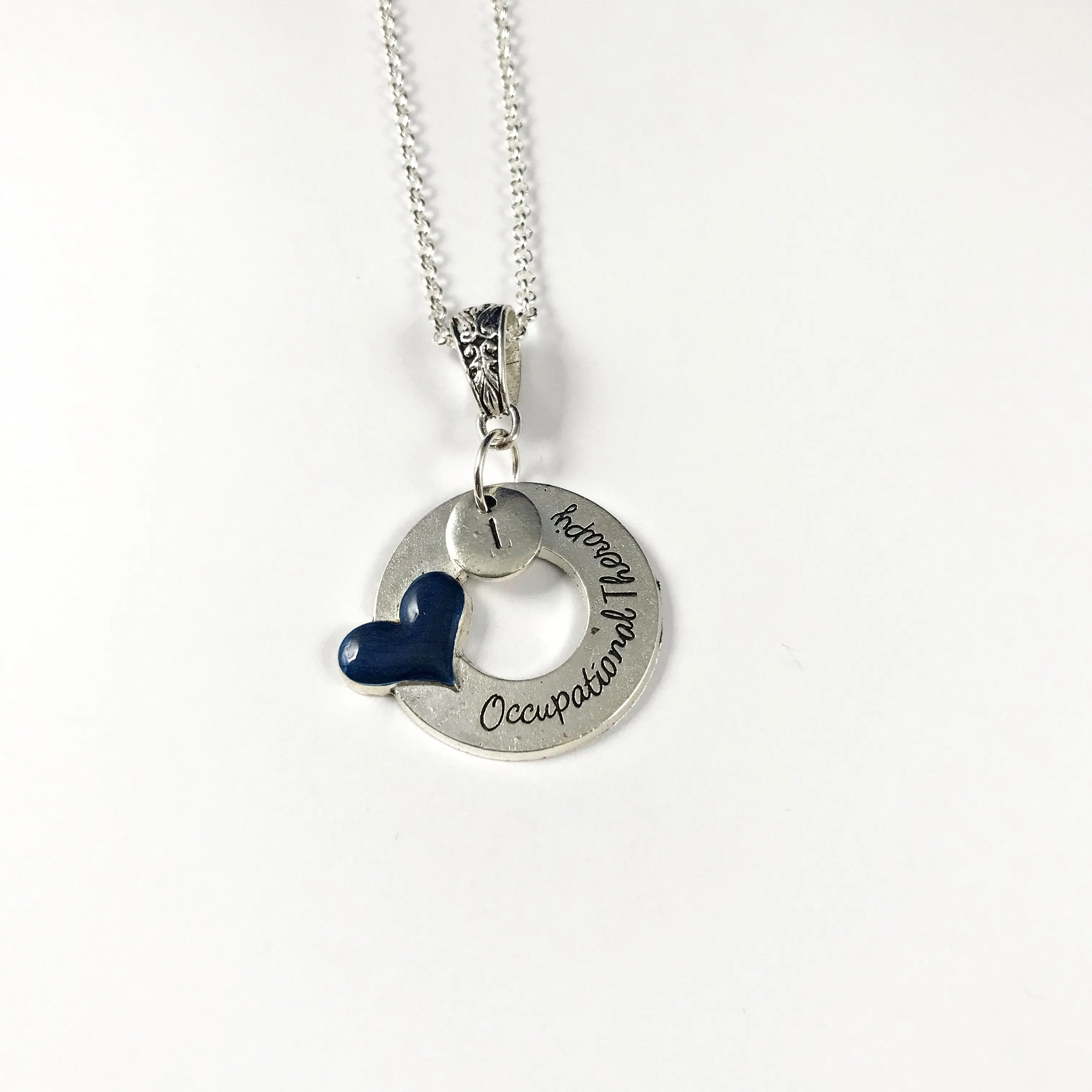 "I Heart Occupational Therapy" Necklace