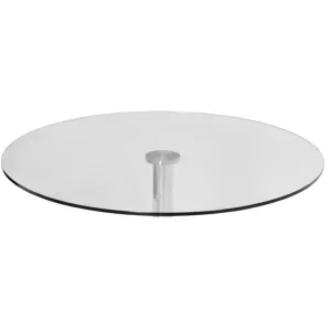 Round Glass Top Tango Bar Table