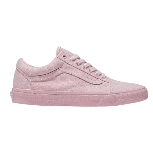 Vans Men's Old Skool Pastel Mono Shoes - Pink