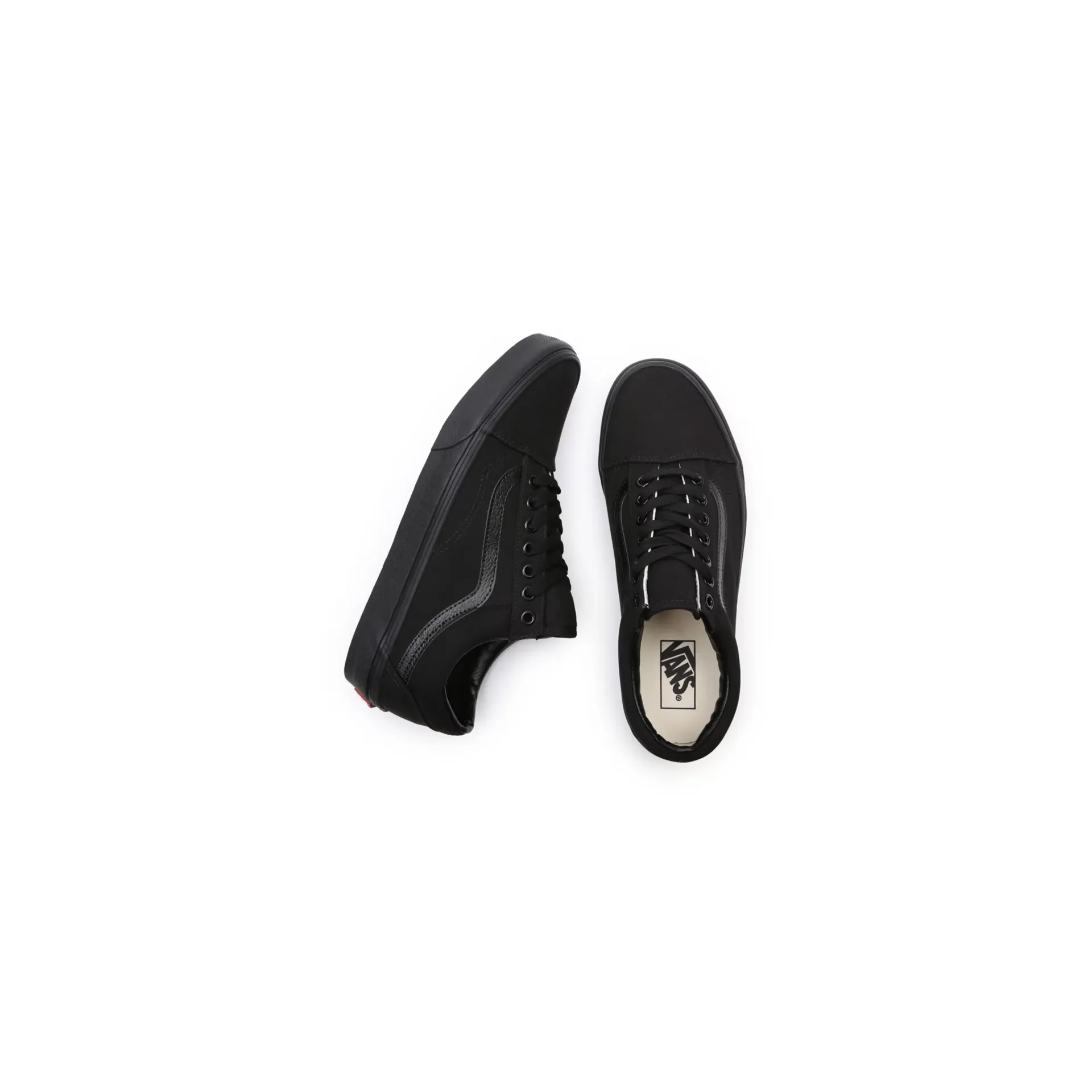 Vans Unisex Old Skool Shoes - All Black