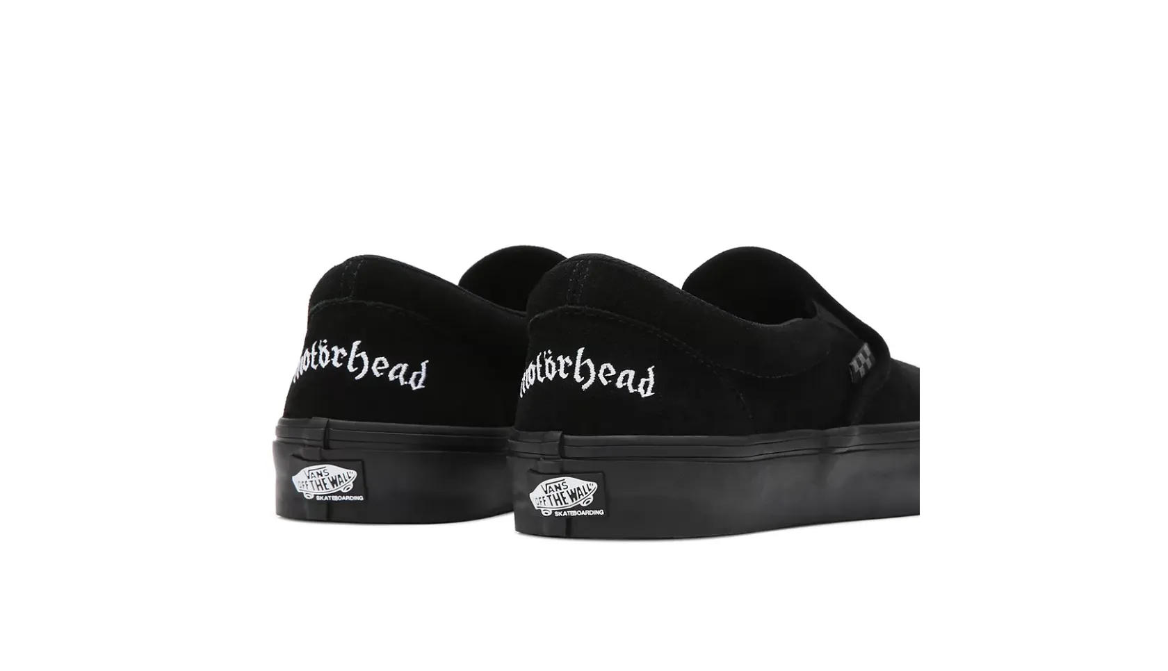 Vans X Motorhead Skate Slip On - Black/Black